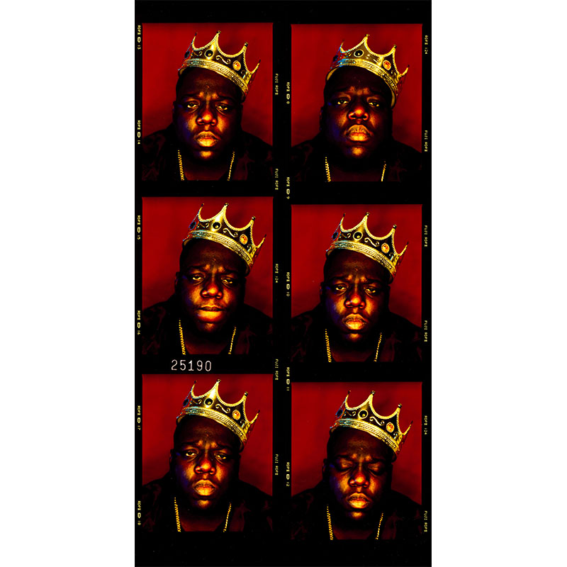 Πίνακας σε καμβά Biggie Smalls Polaroids